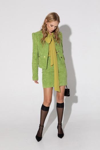 Женские костюмы с юбкой  5037 (двойка)