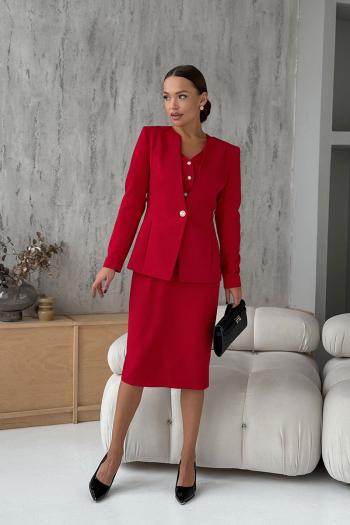 Женские костюмы с платьем  2106