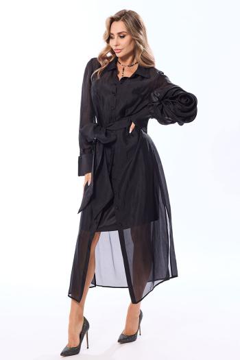 Женские костюмы с платьем  44318.01