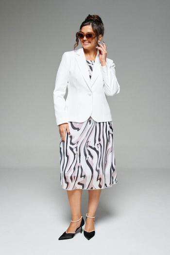 Женские костюмы с платьем  6272