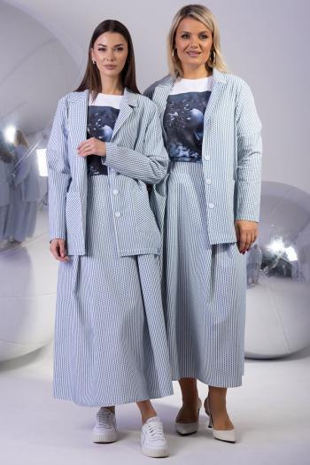 Женские костюмы с юбкой  4279-4280.04