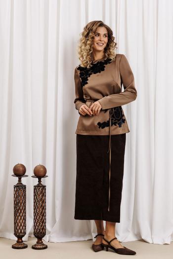 Женские костюмы с юбкой  5435