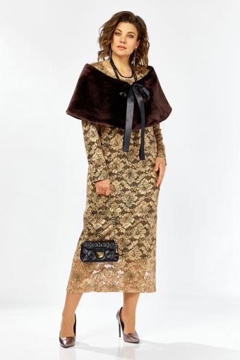 Женские костюмы с платьем  25305