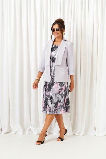 Женские костюмы с платьем  6408