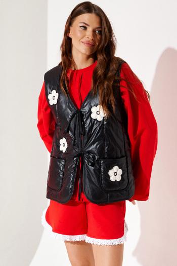 Женские тёплые жилеты  3977